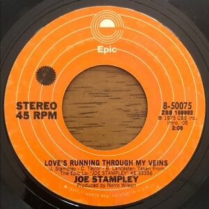 Joe Stampley Vinyl 45 Record Roll On Big Mama